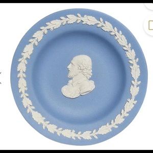 Blue Round Wedgwood Jasperware Dish England